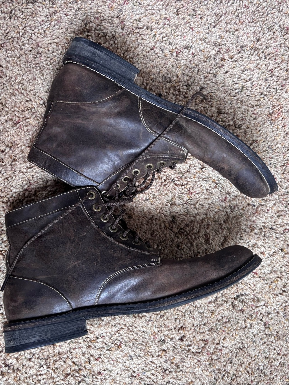 Leather Boots Size 11